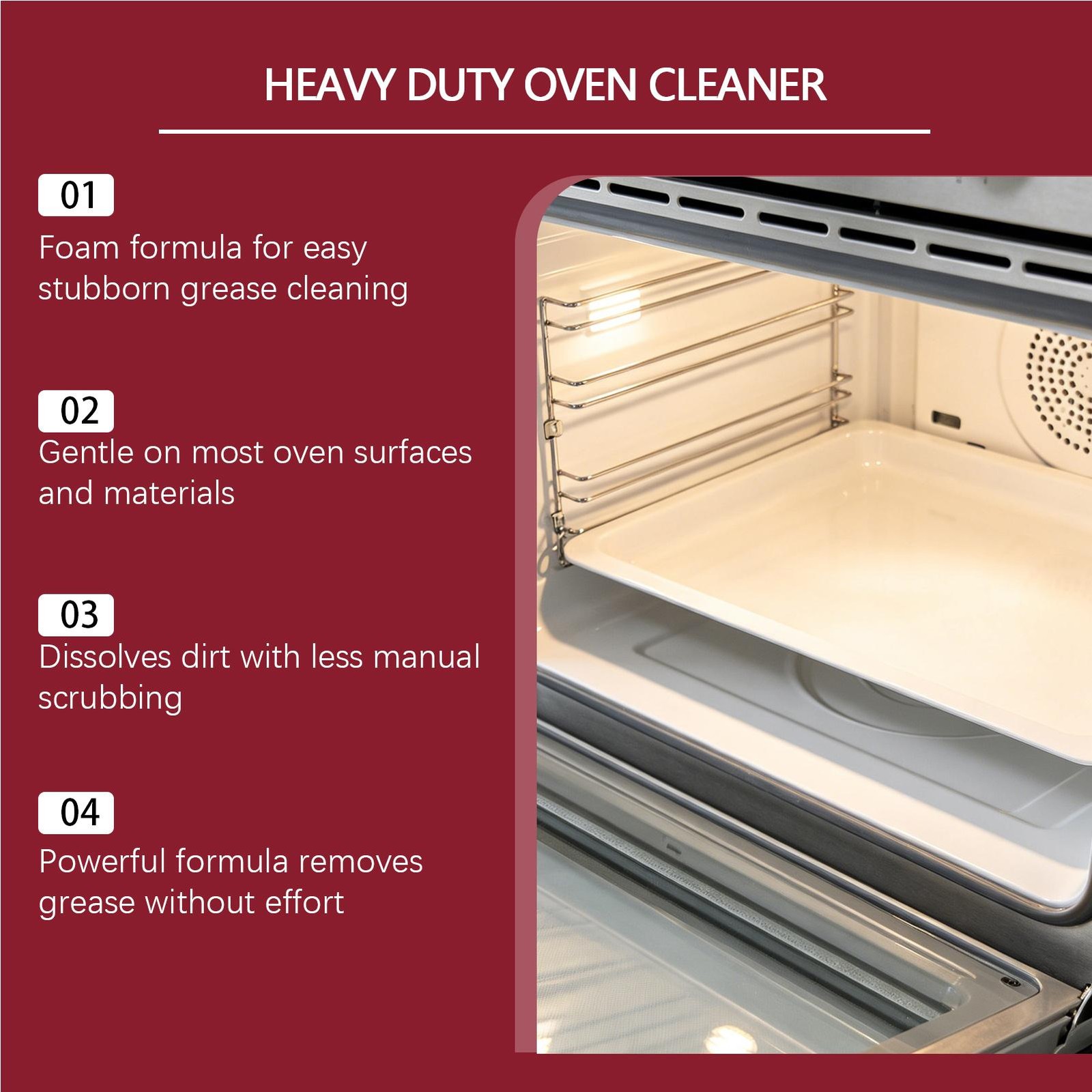 Clean + Degrease + Protect Stove and Oven 100ml