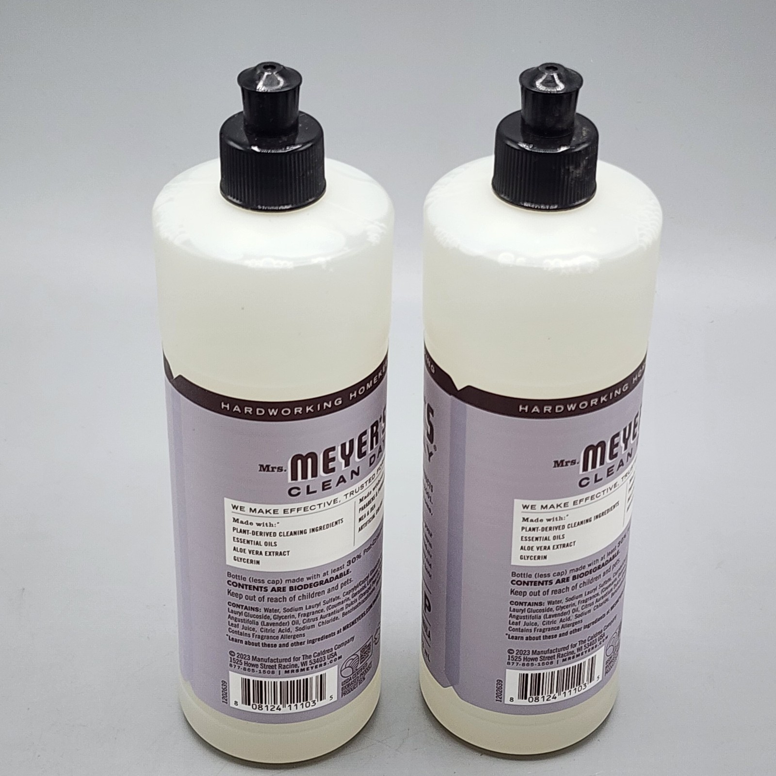 Mrs. Meyer’s Clean Day Dish Soap, Radish Scent, 16 Ounce Bottle, 2 Pack – NEW