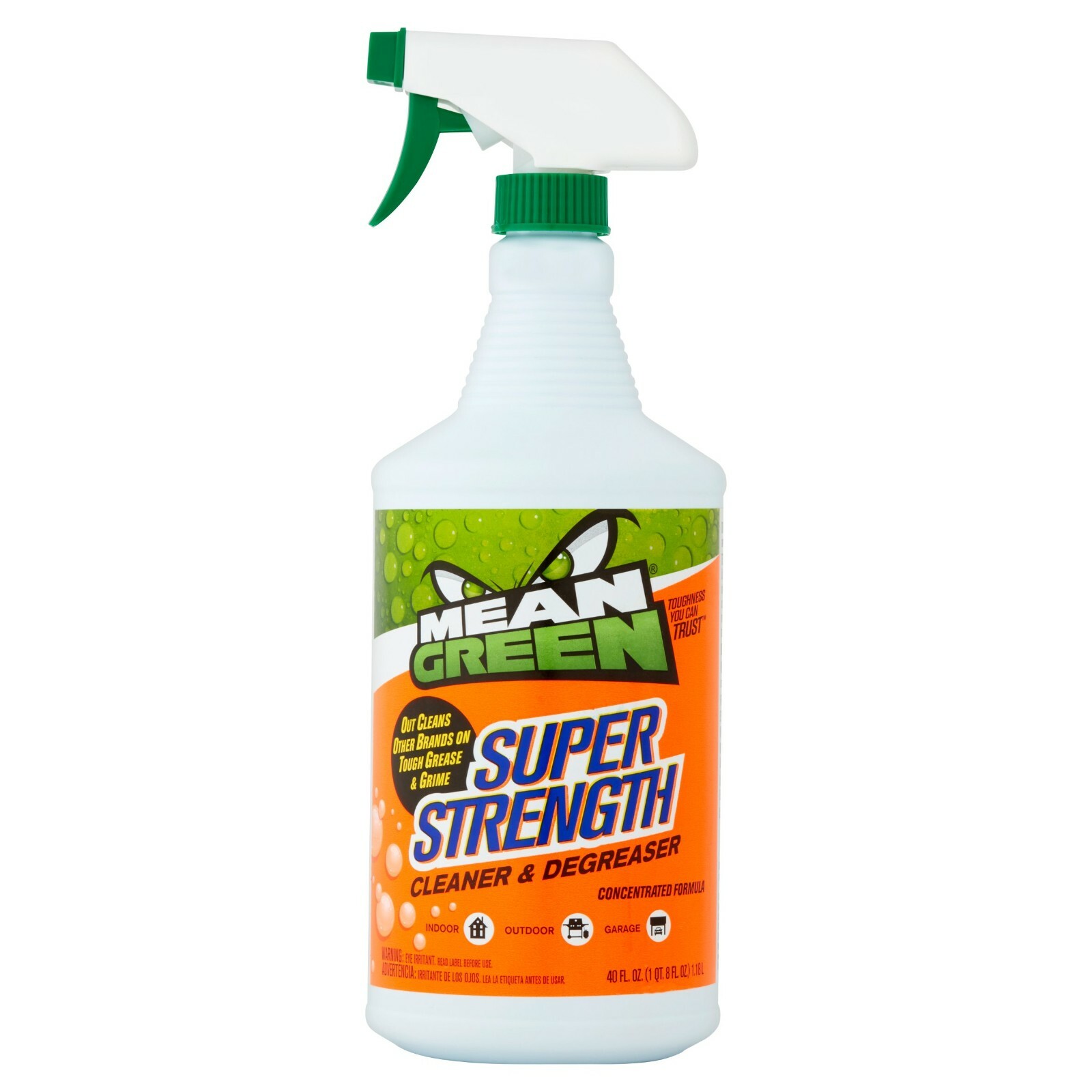 2 Pack: MEAN GREEN Super Strength Multi-Surface Cleaner & Degreaser – 40 Oz.