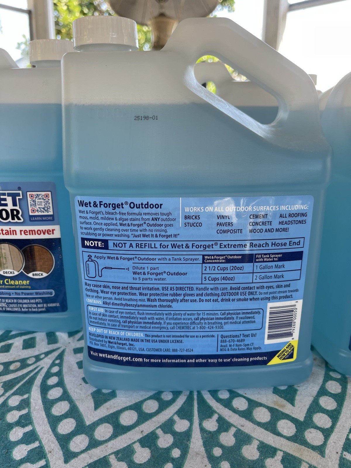 Wet & Forget Outdoor Cleaner Concentrate 1 gallon