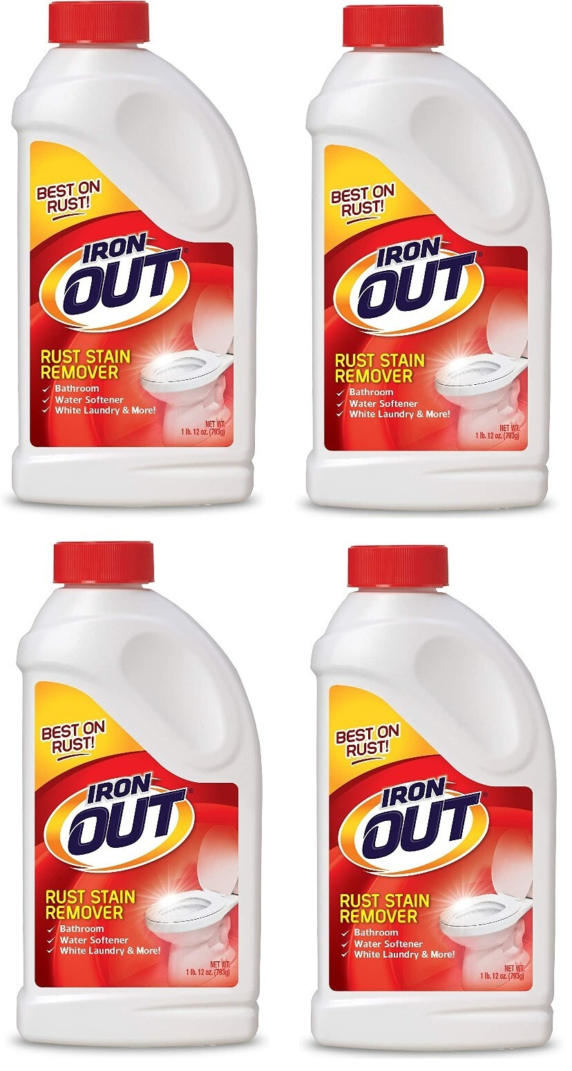 Iron Out 1.75 Lb Rust Stain Remover Powder – Quantity 4