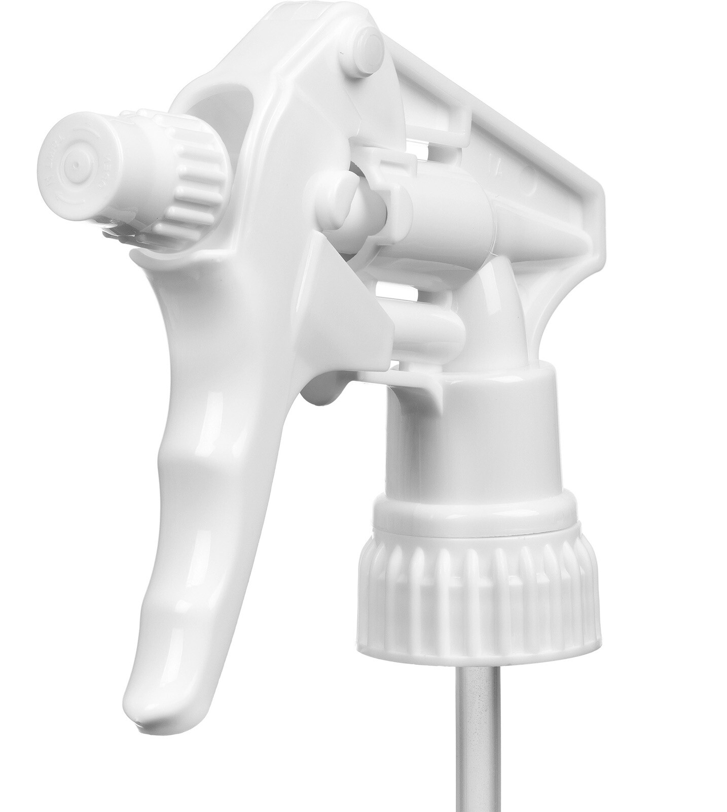 3 Pc Pack Red/White/Blue Heavy Duty Trigger Sprayer, 9- 1/4” Dip Tube 28-400