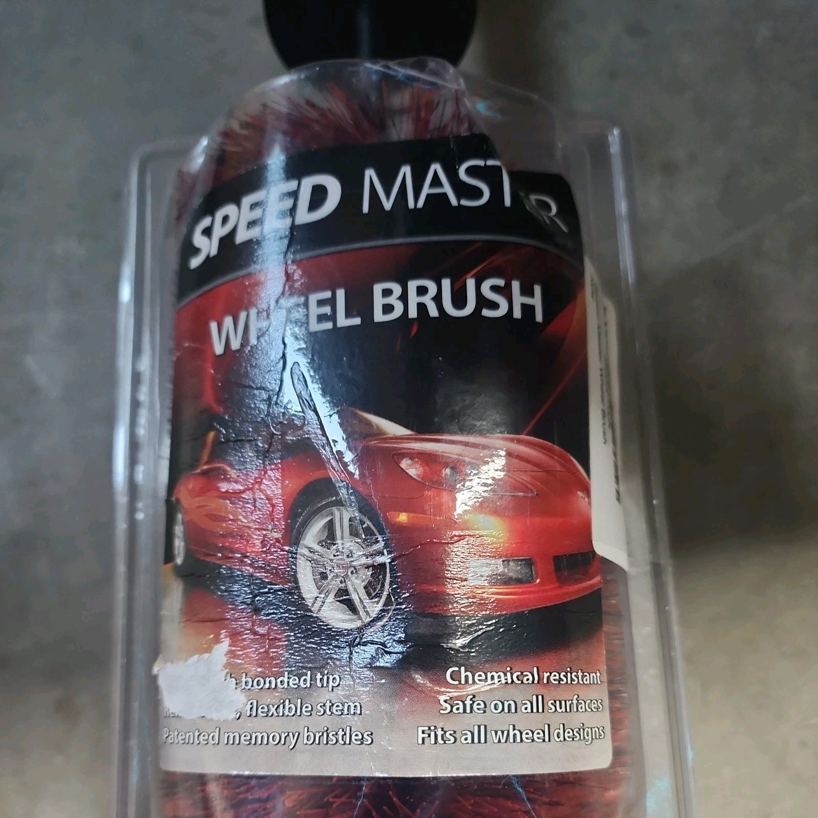 Speed Master Wheel Brush – Safe for All Wheel Types Easy to Use