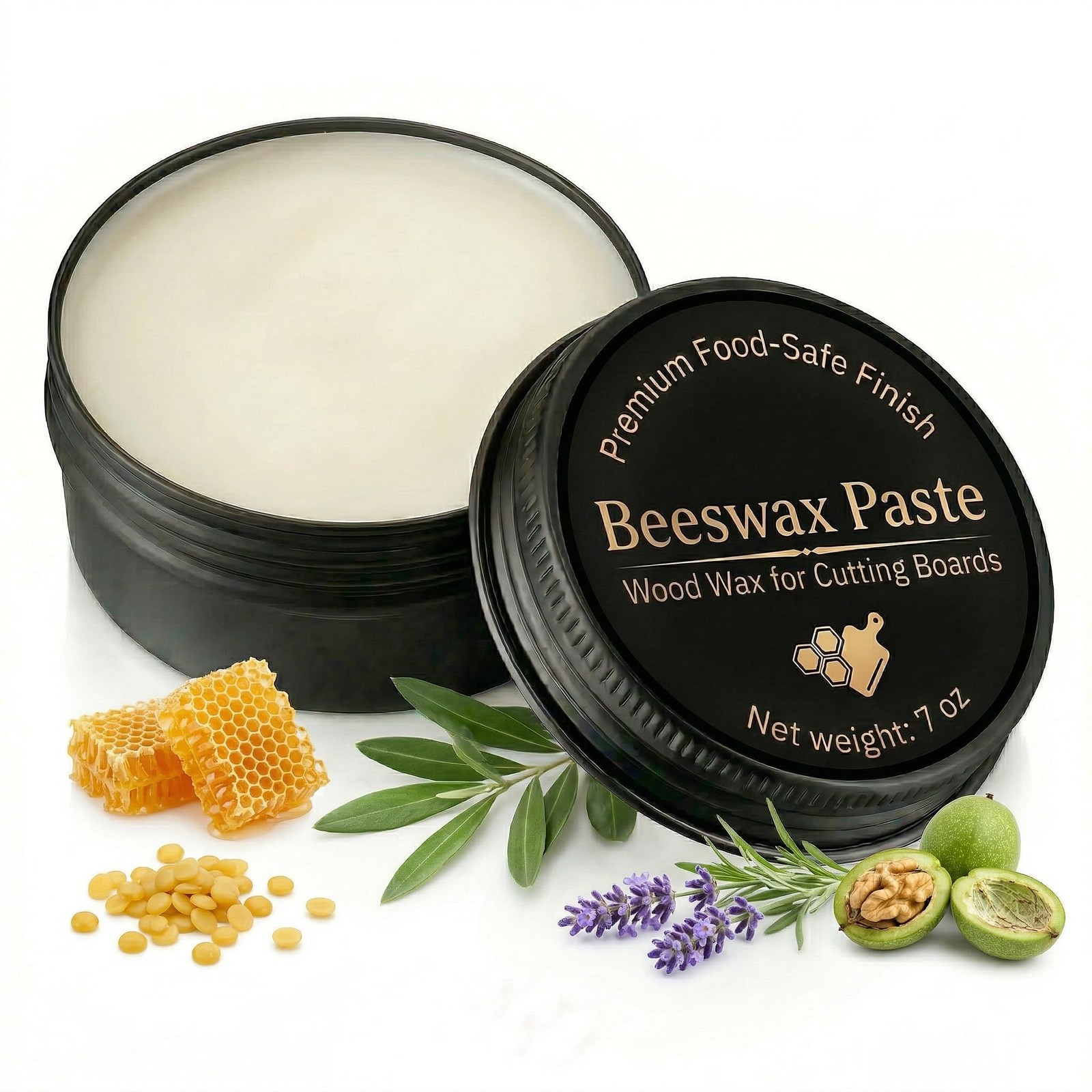 Cutting Board Wax Wood Butter Food Grade Mineral Oil Beeswax – Cutting Board …