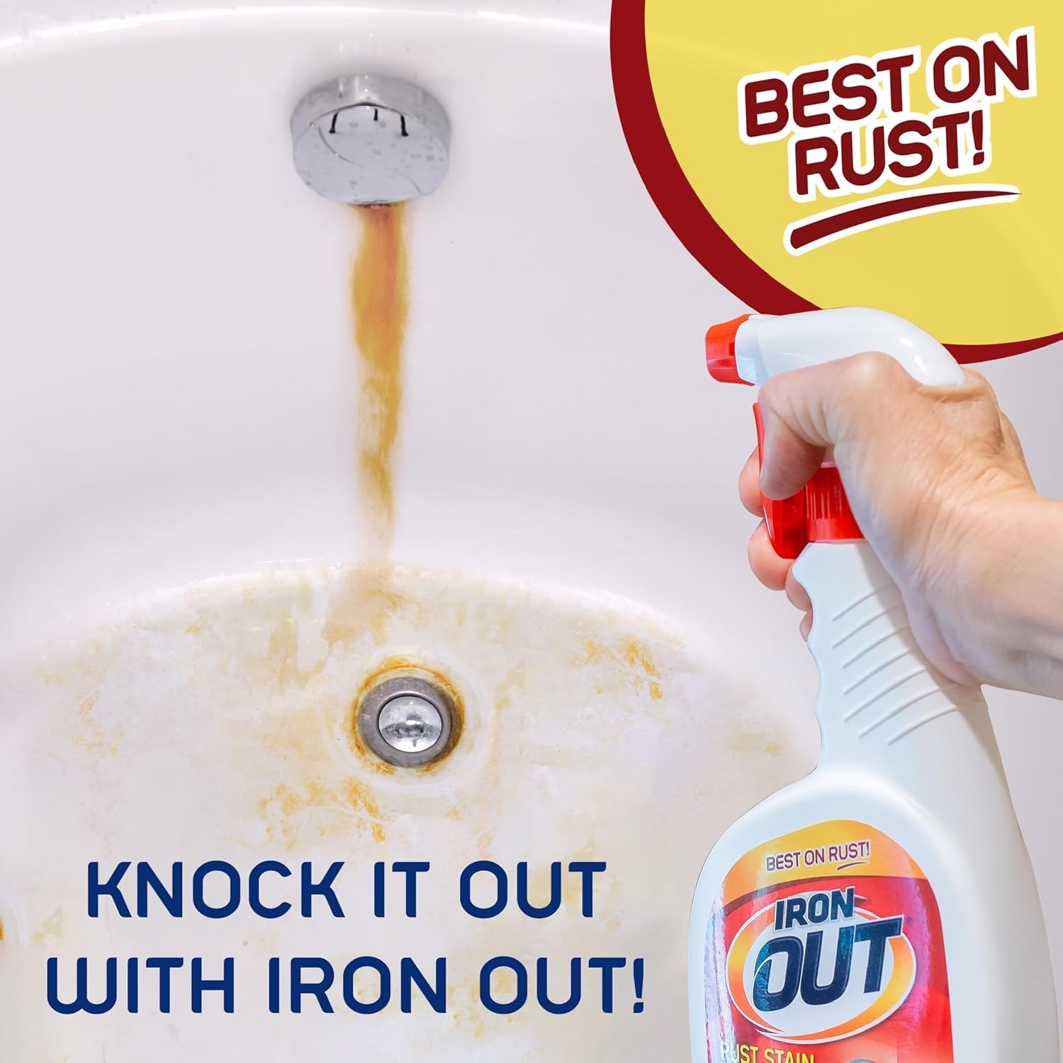 Satisfaction Guaranteed Rust Stain Remover Gel – 24 oz for Hard-to- Areas