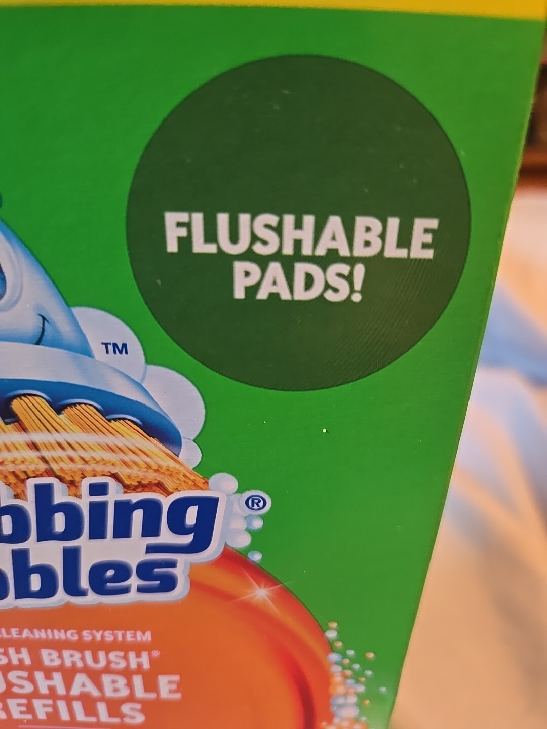 Scrubbing Bubbles Fresh Brush Flushable Refills Citrus 20 Ct New