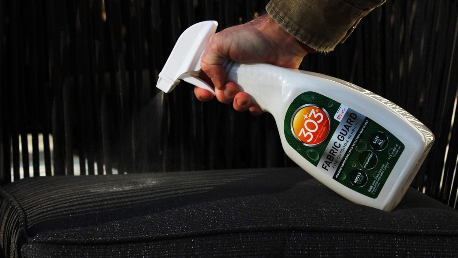 303 Fabric Guard – 128oz Water Repellent & Stain Shielding Spray for All Fabrics