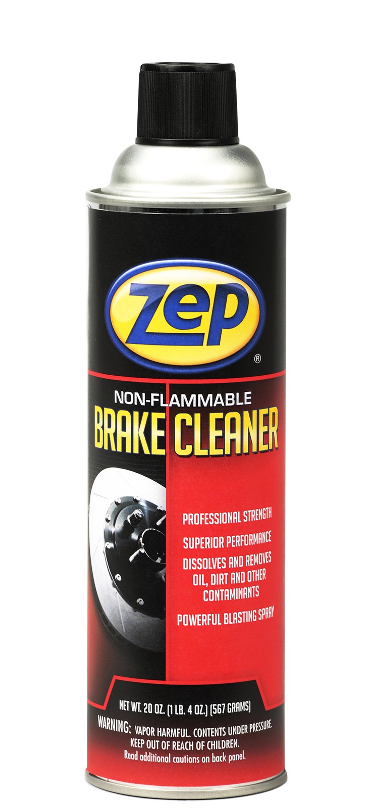 Zep Non-Flammable Brake Cleaner- 20 oz (Case of 12) – 1047961 – Professional