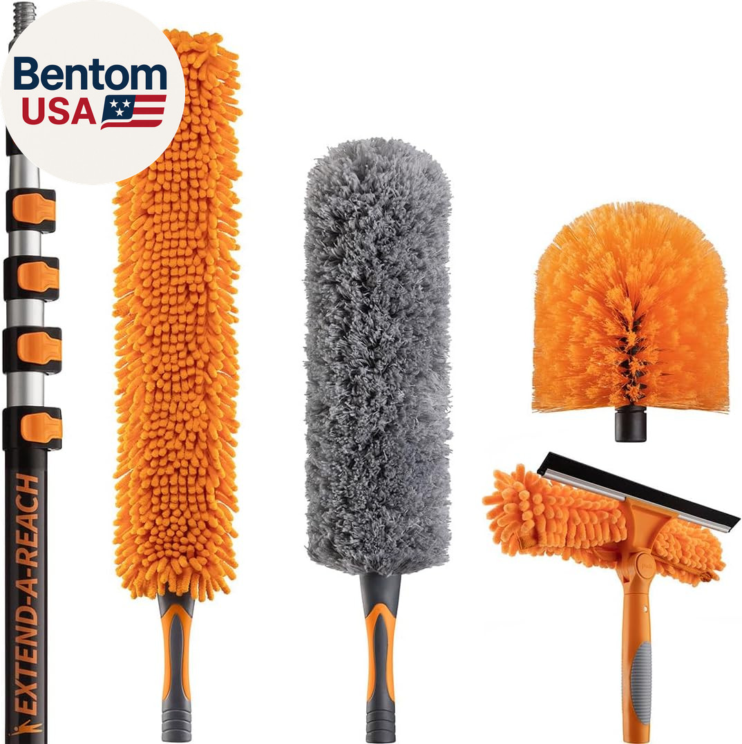 30 Foot High Reach Duster Kit with 5-24 Ft Extension Pole // High Ceiling Dustin
