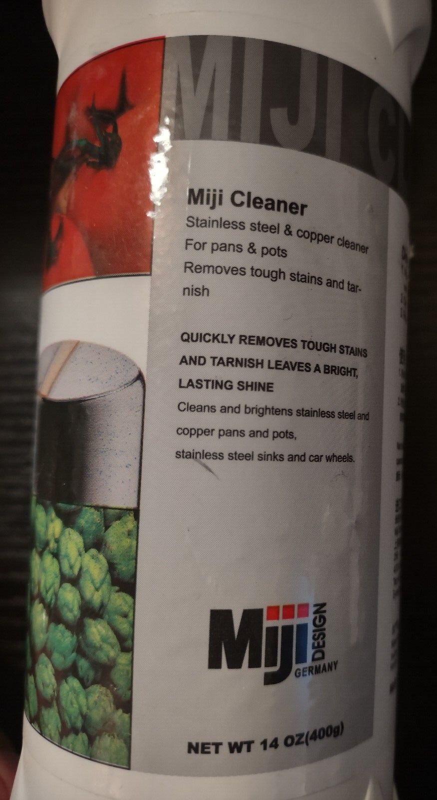 MIGI DESIGNS STAINLESS STEEL & COPPER CLEANER 14 OZ (4 Pack)