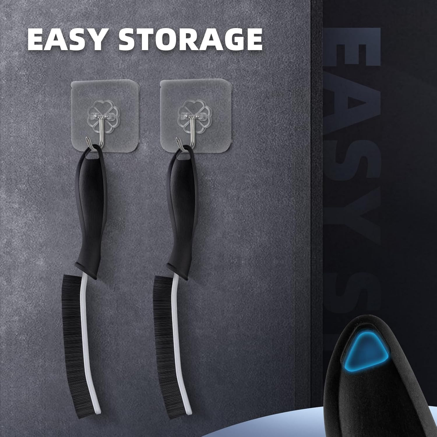 Crevice Cleaning Brushes, Cleaner Scrub Brush Tool for Hard to Reach Tight Space