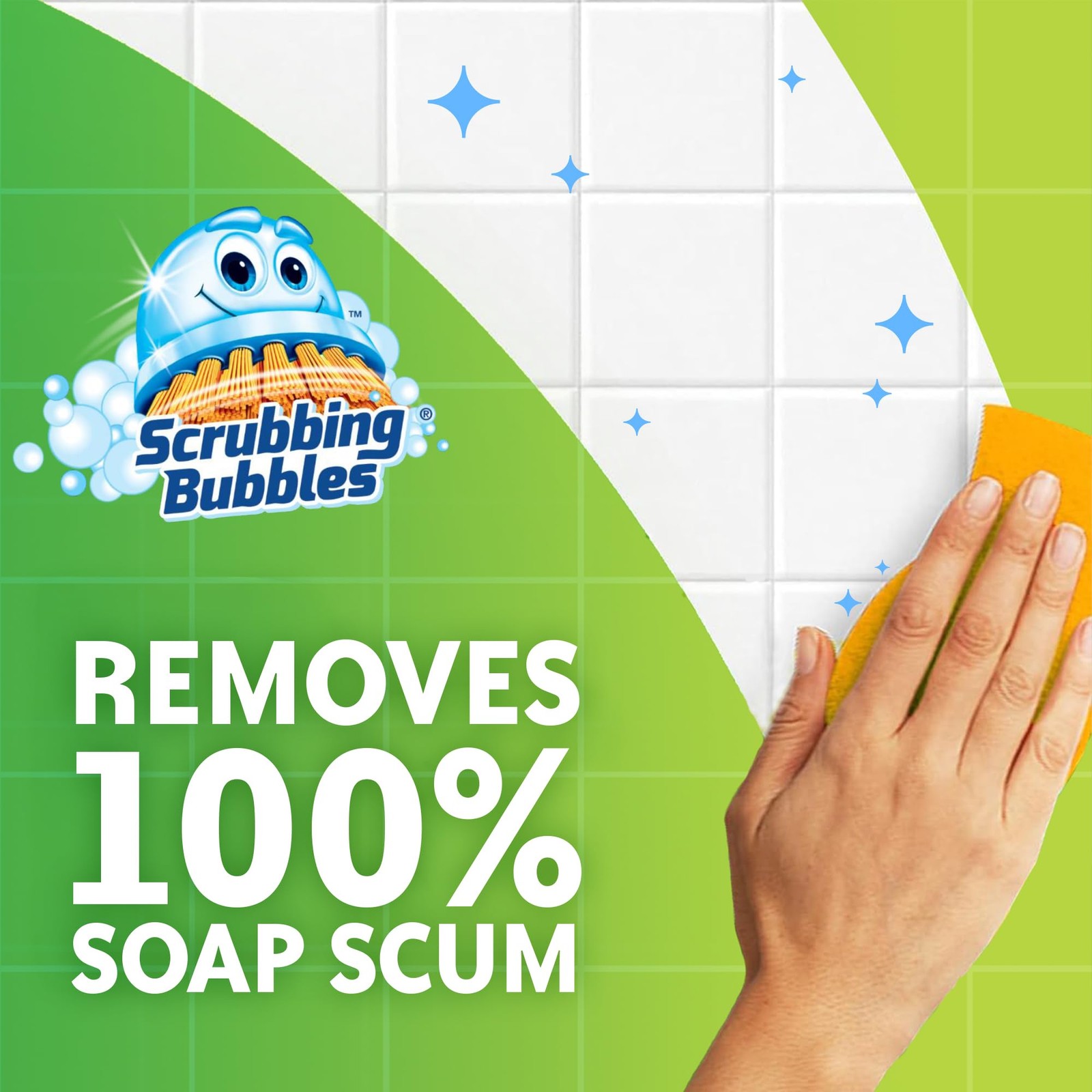 Scrubbing Bubbles Bathroom and Shower Cleaner Spray, 32 Fl Oz (Pack of 1)