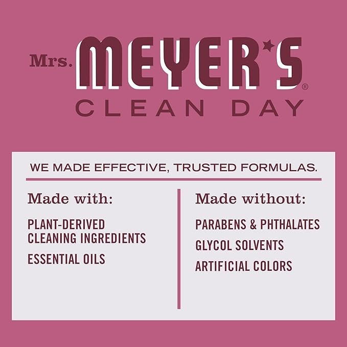 (Pack of 3)MRS. MEYER’S CLEAN DAY All-Purpose Cleaner Spray, Mum , 16 Fl oz each