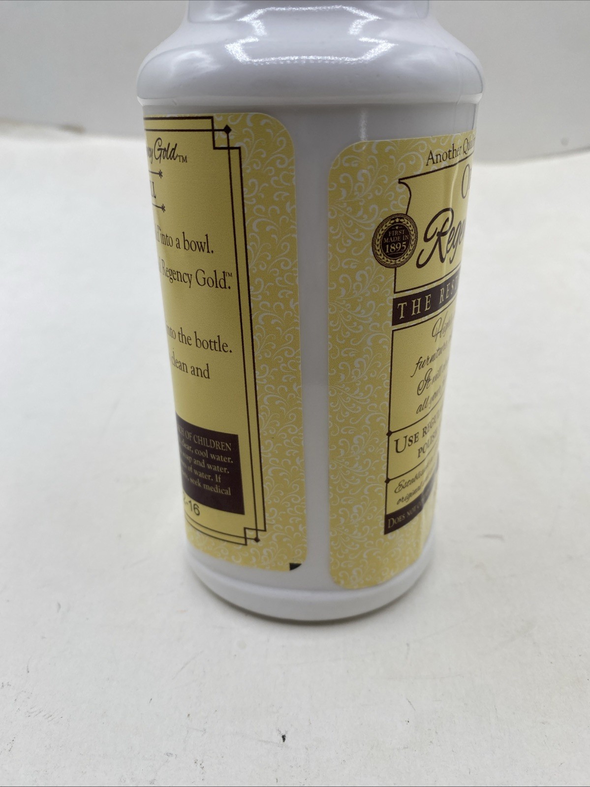Regency Gold Original Restorative Polish Liquid Wood Furniture SEALED 16.9 Oz