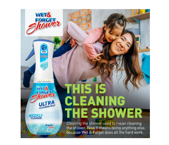 Wet & Forget Shower Ultra Cleaning Mist, Fresh Scent, 16.9 fl oz