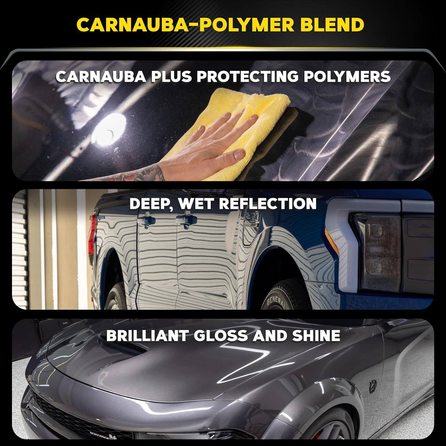 Cera en pasta premium Carnauba Plus Gold Class