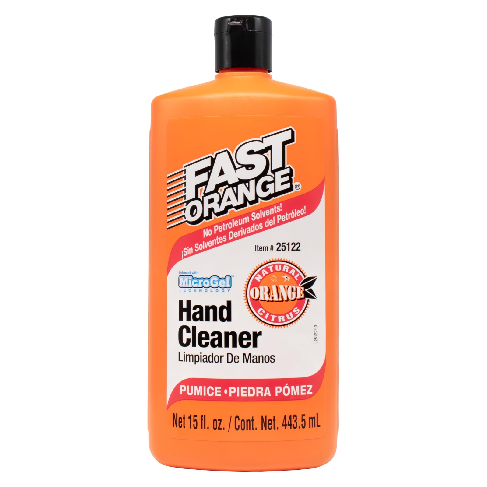 Permatex Fast Orange Pumice Lotion Hand Cleaner 15 Fl Oz Natural Citrus Formula
