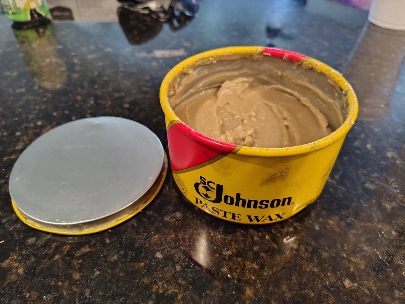 SC Johnson Paste Wax 16 Oz Used