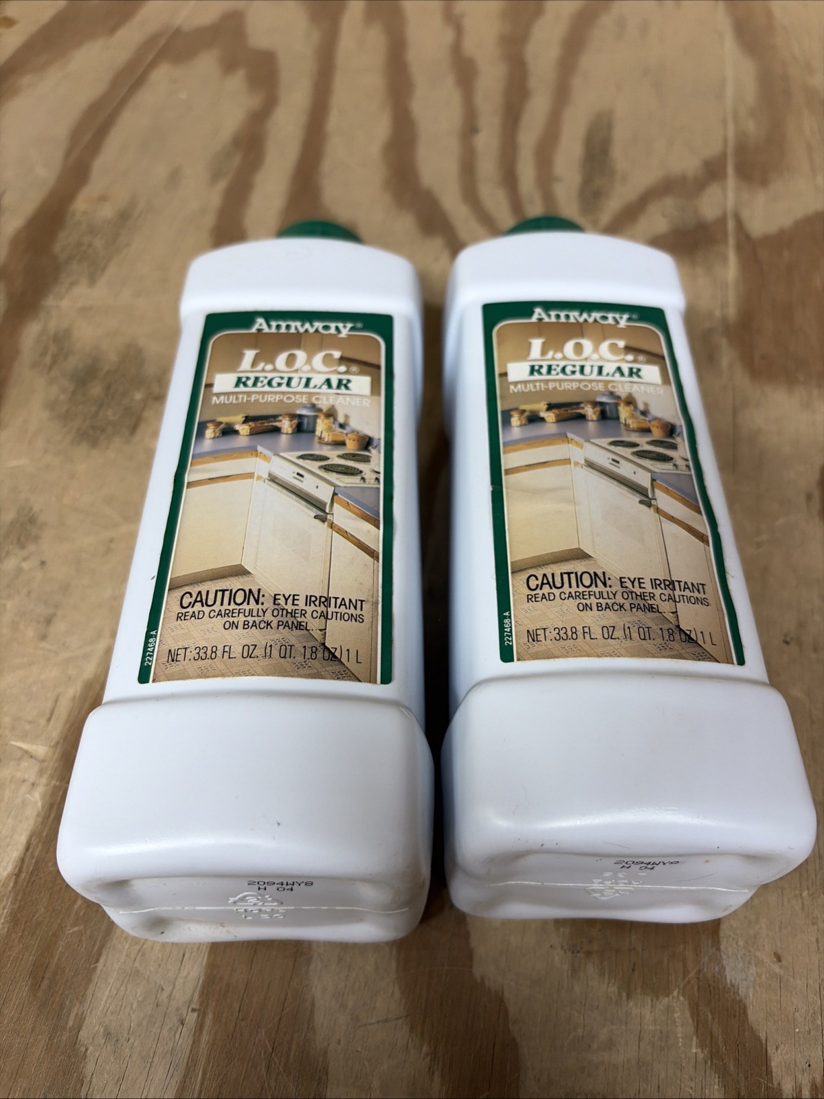 Amway L.O.C, 2 bottles, 1990 Regular (33.8 oz)