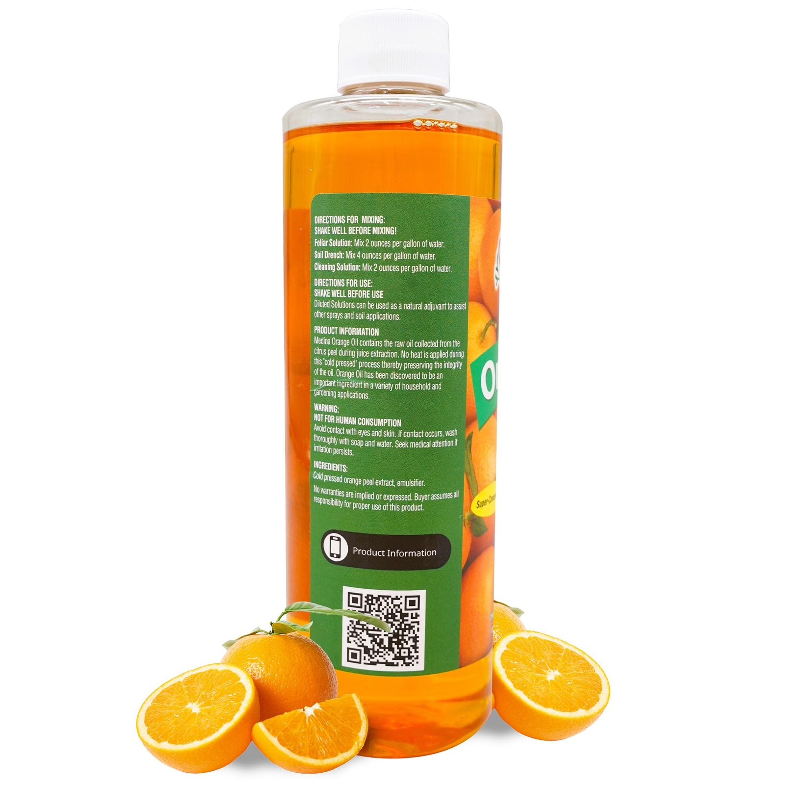 Orange Oil Cleaner Degreaser Concentrate All Purpose Kitchen Wood 16oz
