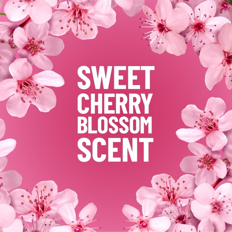 Cherry Blossom Multi-Surface Cleaner 5X Action Deodorizes Cuts Grease Grime New