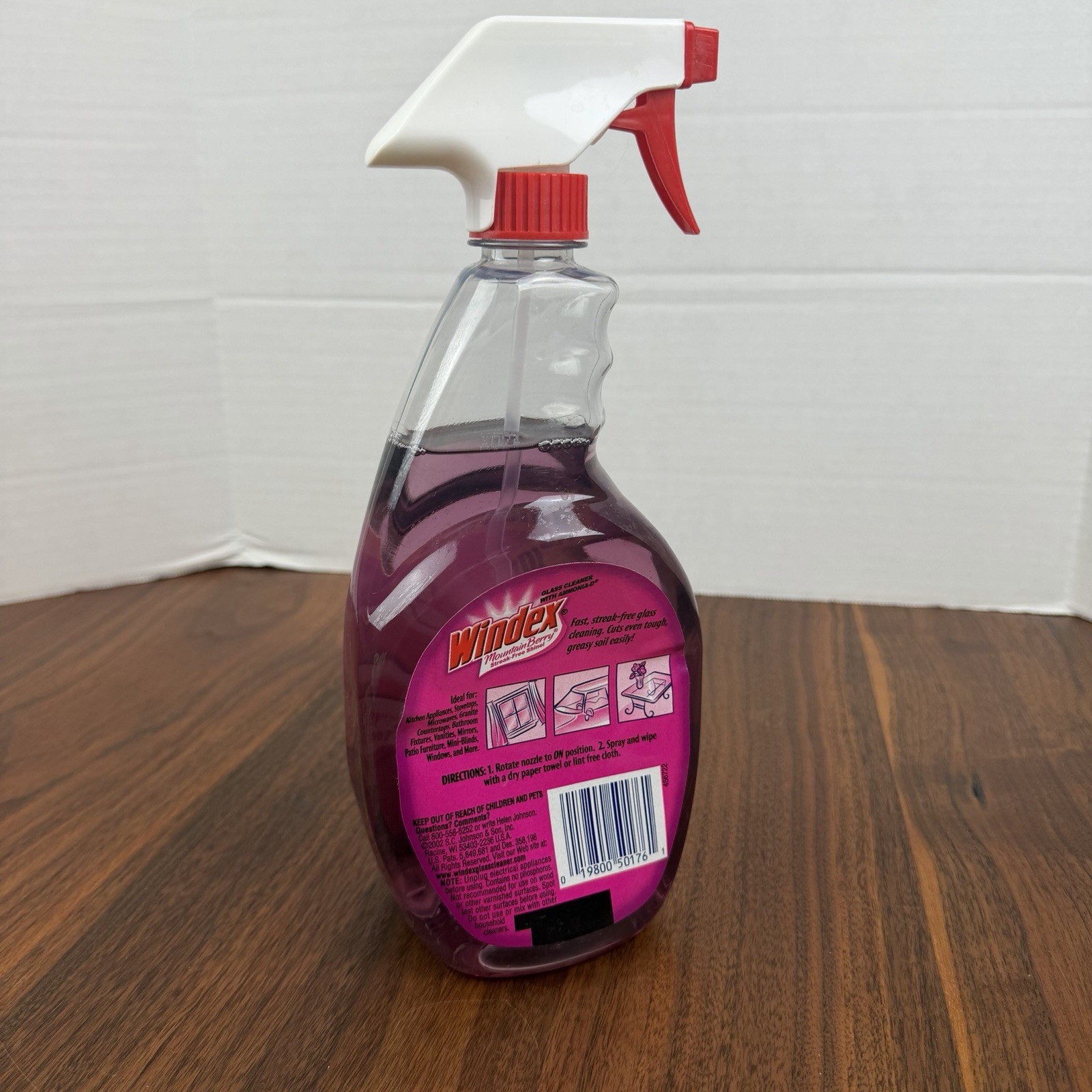 Windex Multi-Surface Cleaner Mountain Berry Scent 32 Fl Oz Discontinued w Amonia