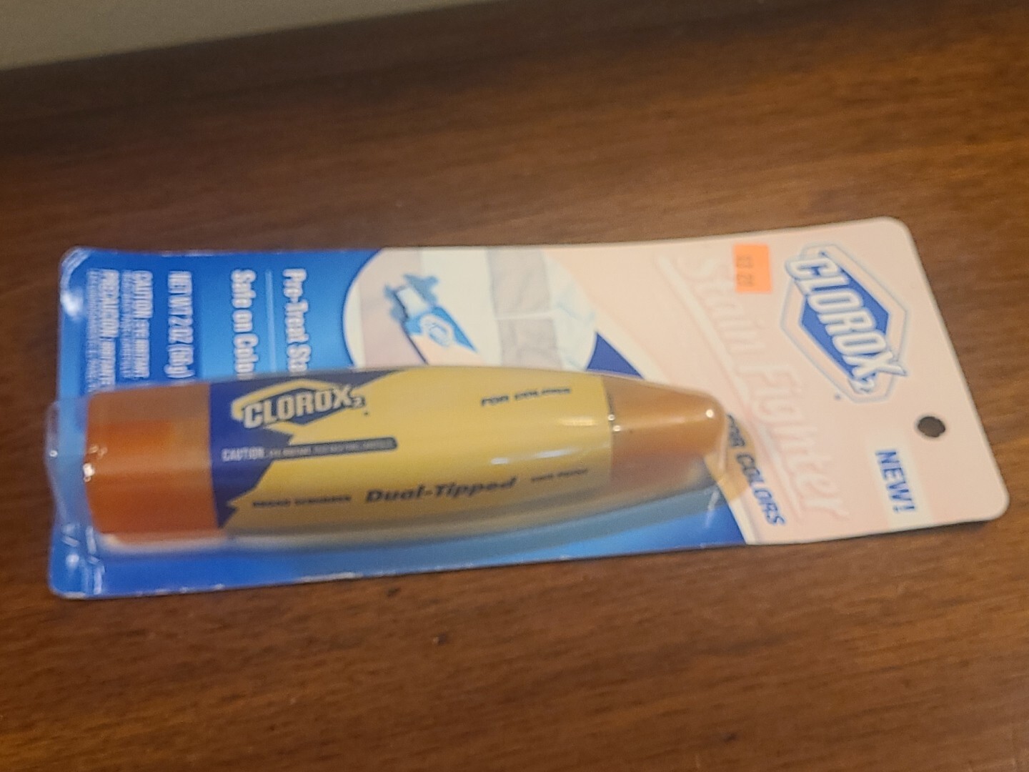 Clorox 2 Stain Fighter For COLORS Laundry Pre-Treater GEL PEN FADED PACKAGE