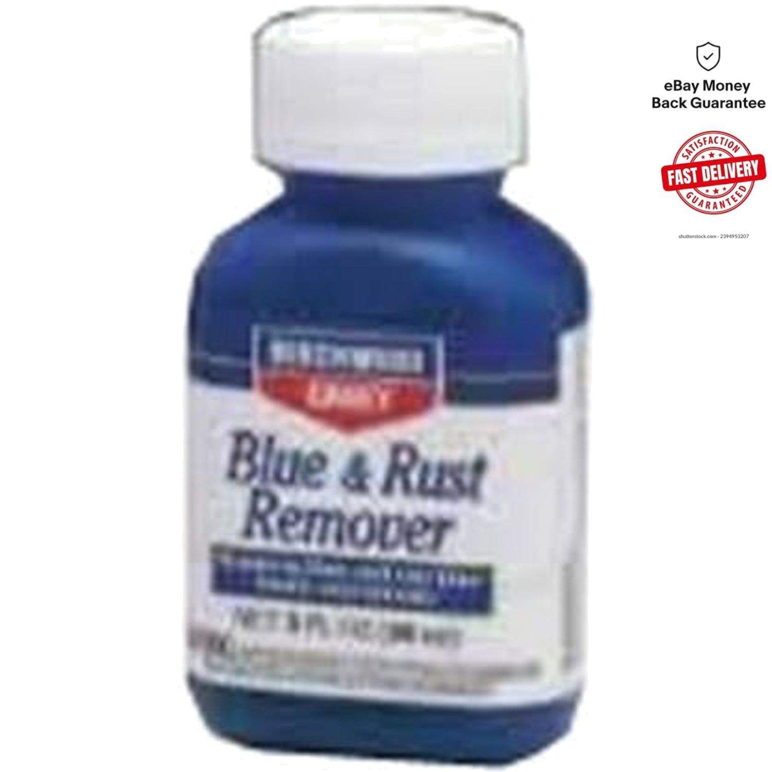 3 oz Blue and Rust Remover – Safe Solution for Firearms and Antiques
