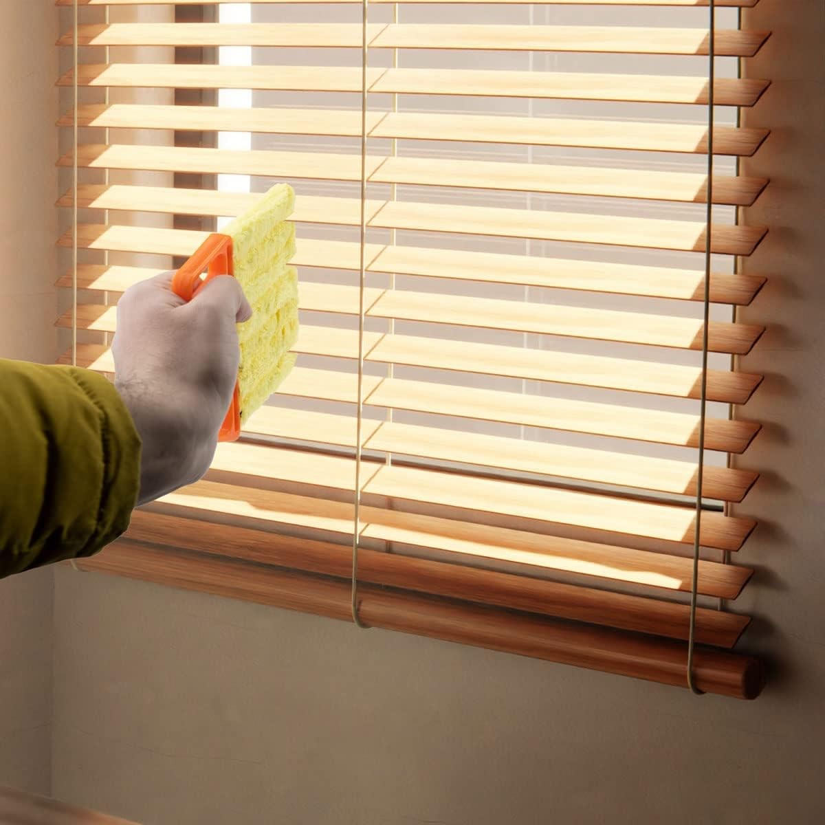 Pack of 2 Blind Cleaner 7-Finger Duster for Shutters, Blinds & Air Conditioners