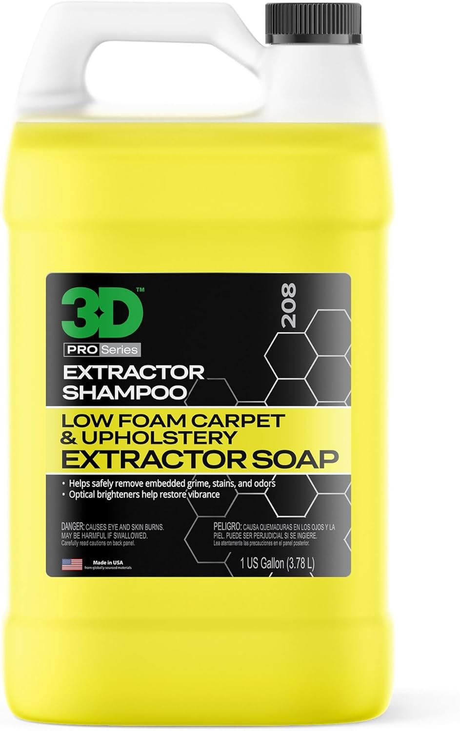 Extractor Carpet Cleaner Shampoo for Machine Use – Upholstery Cleaner,…