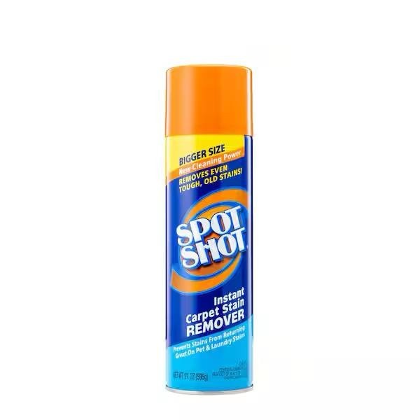 Spot Shot Instant Carpet Stain Remover Aerosol, 21 oz. Cans pack of 3