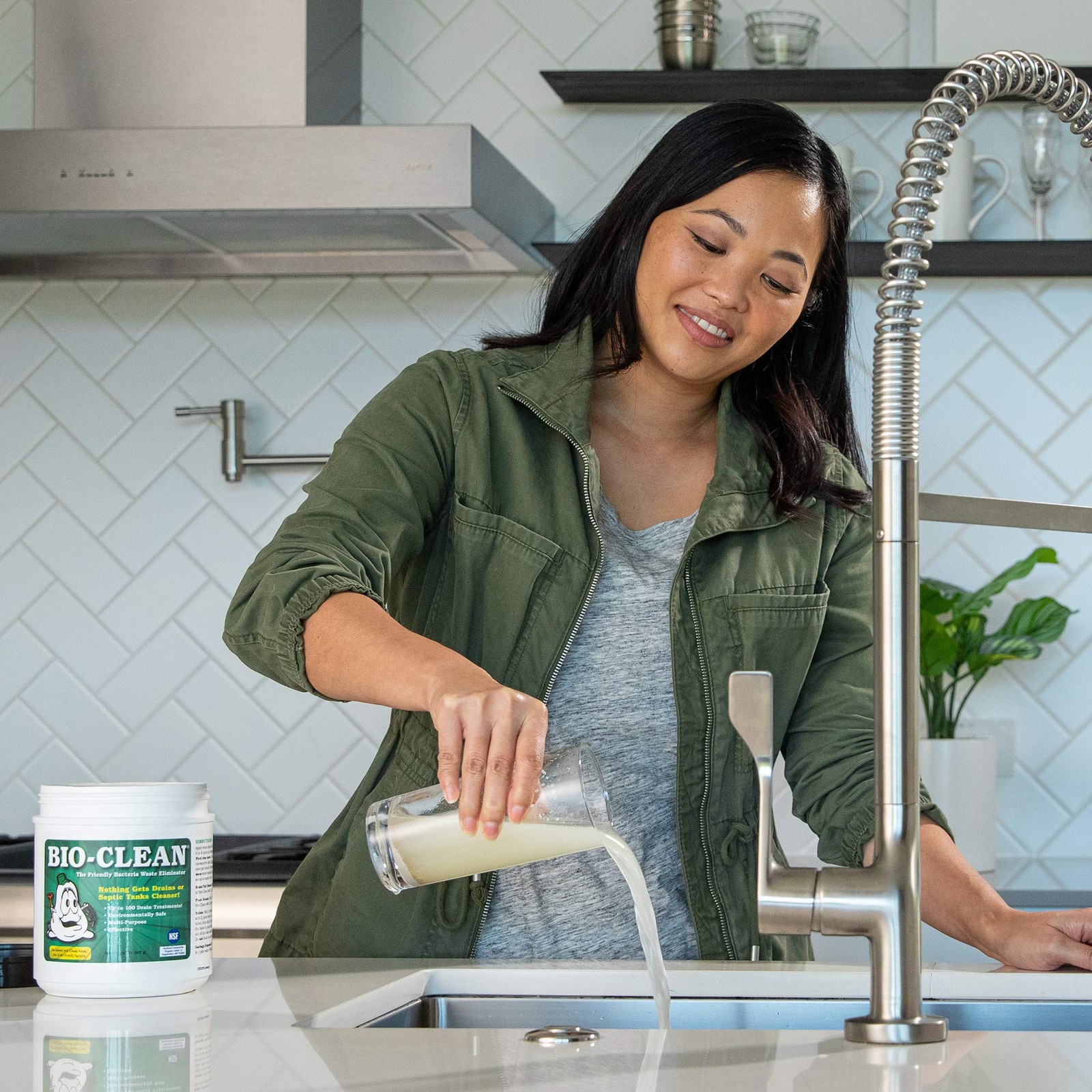 Bio-Clean Drain Septic 2# Can Cleans Drains- Tanks – 2 Pound Container