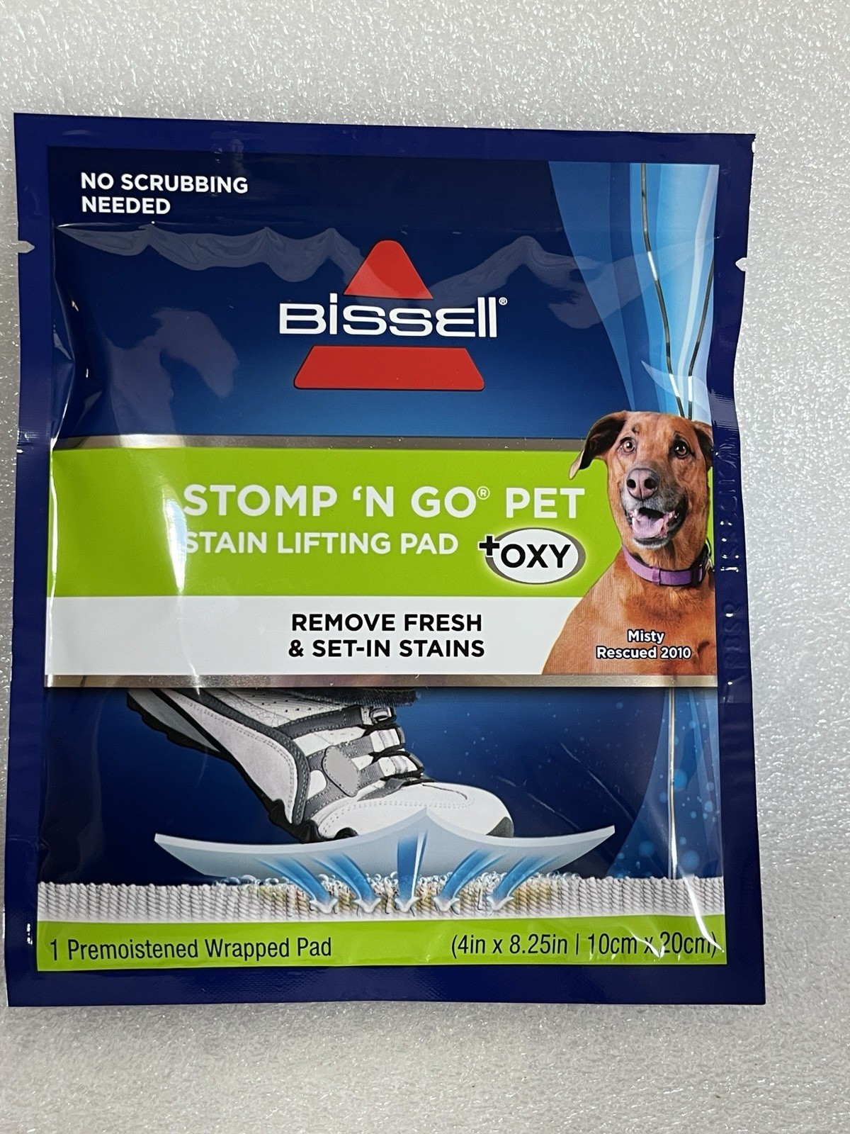 Bissel Stomp ‘N Go Pet Lifting Pads Oxy Stain Carpet Rug Cleaner 20 Pads Sealed