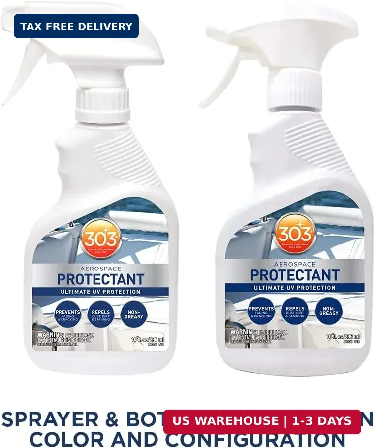 303 Products Marine Aerospace Protectant – UV Protection – Repels Dust, Dirt, &