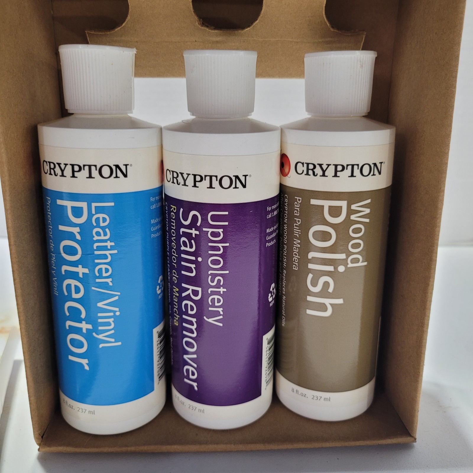 Crypton Furniture Care Kit 1 Plan Open Box Has Damage Leather Cleaner Partial*