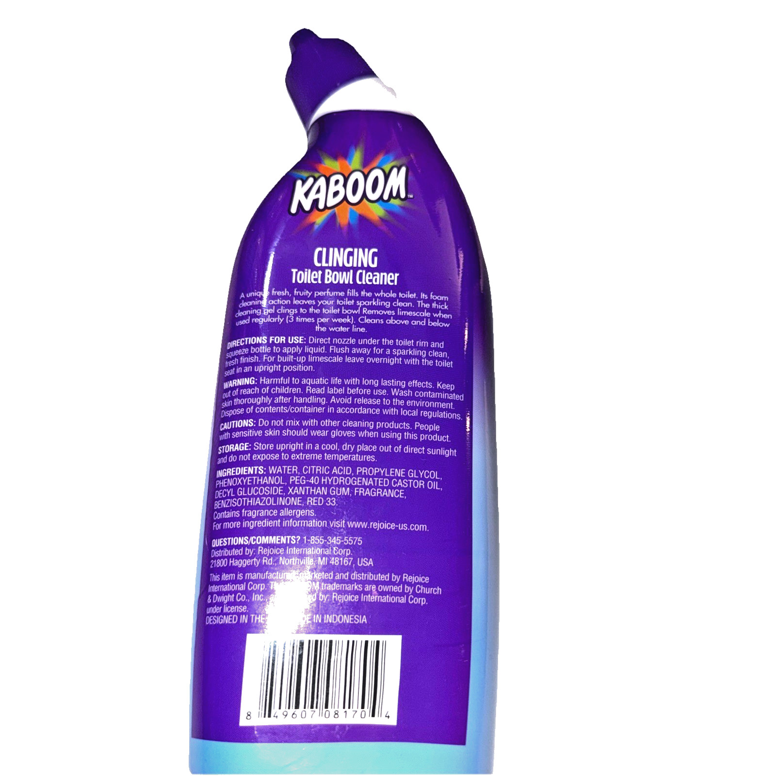 9 KABOOM Clinging Toilet Bowl Cleaner Deodorizer(5) & (4) Air Refresher 9