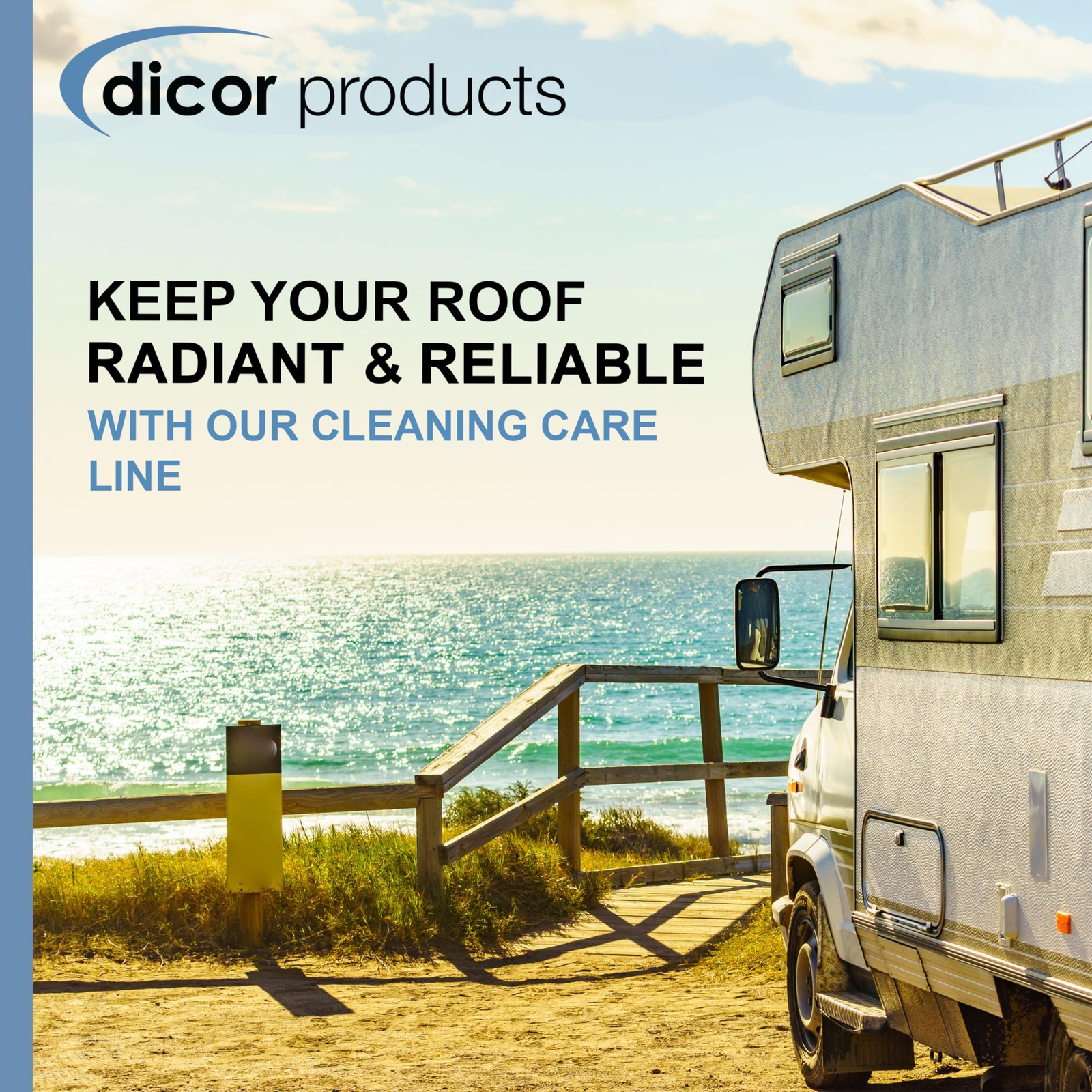 Dicor Corporation RP-RC320S Rubber Roof Cleaner 32oz, White
