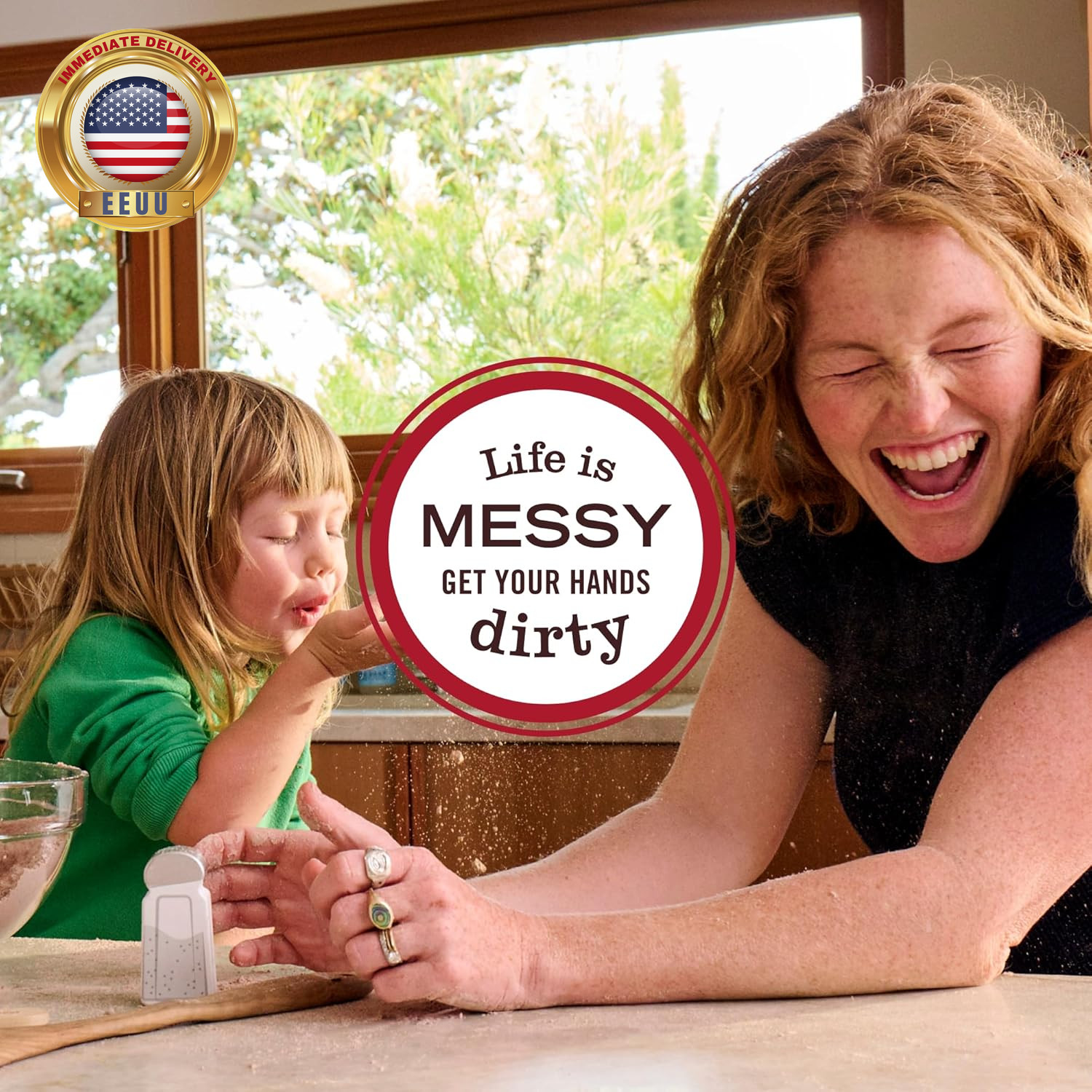 MRS. MEYER’S CLEAN DAY Multi-Surface Everyday Cleaner, Peppermint Scent, 16 Fl O