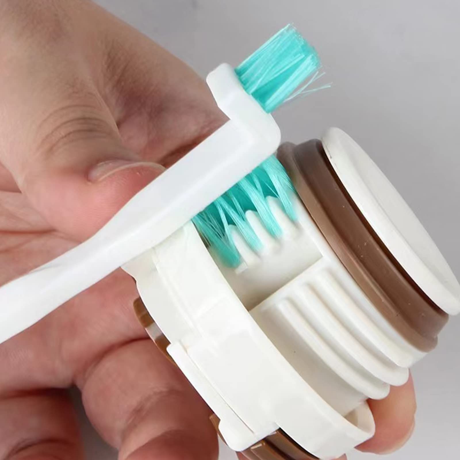 16 Pcs Crevice Gap Cleaning Brush Tool, 8 in 1 Detail Cleaner Brush for Bottl…