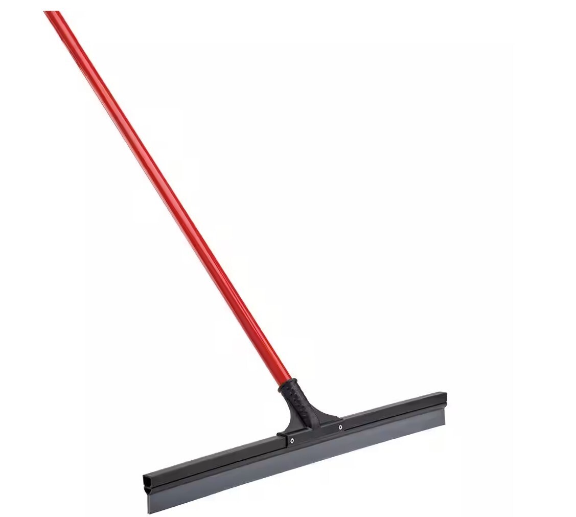 Libman 24 in. Multi-Surface Rubber Floor Squeegee With Steel Handle, Pack of 2