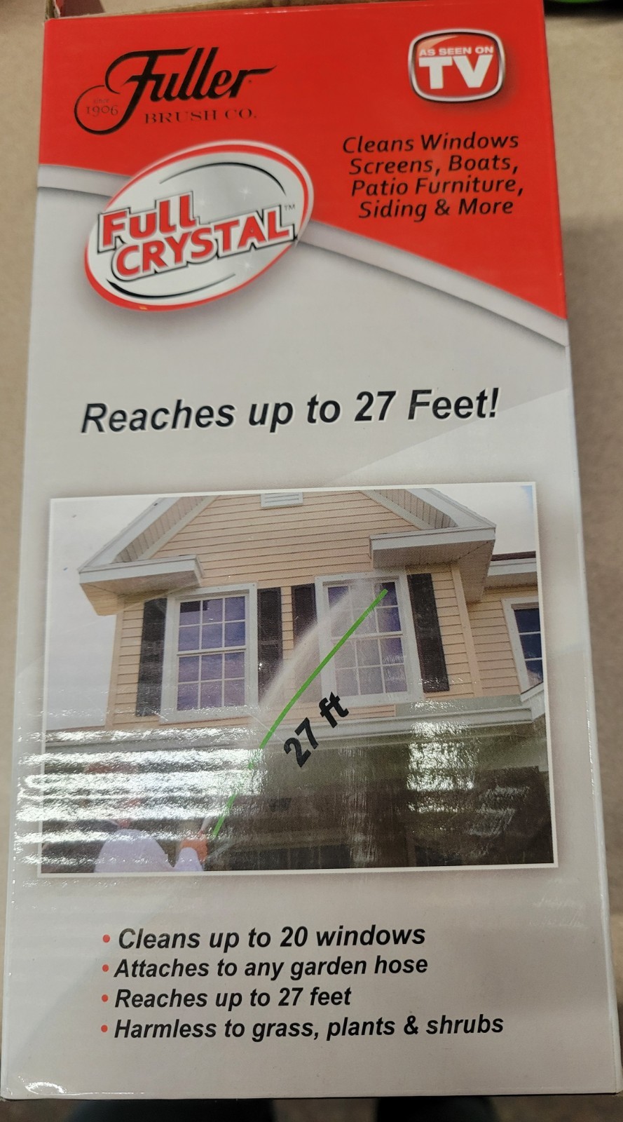 Fuller Brush FBFC-6 Full Crystal Window and Outdoor Surface Cleaner
