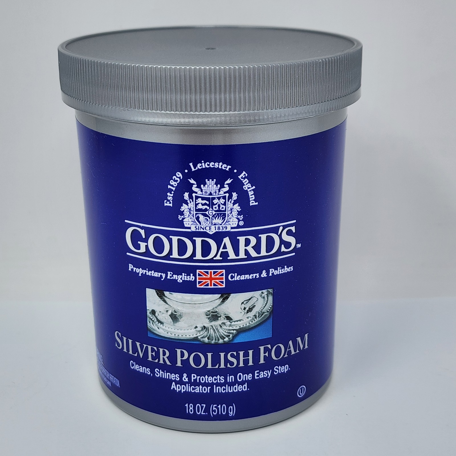 Goddard’s Silver Polish Foam Tarnish-Resistant Cleaner 18 oz Each (6 Pack)