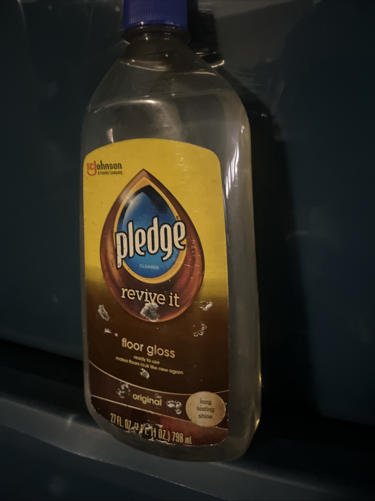 Pledge REVIVE IT Floor Polish For Wood &Laminate. Retired Product Hard To Find