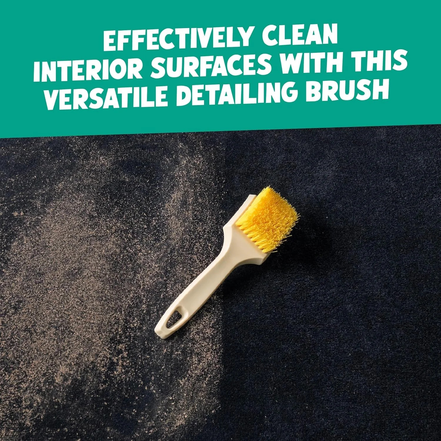Chemical Guys Induro 7 Heavy Duty Interior Carpet & Upholstery Detailing Brush –