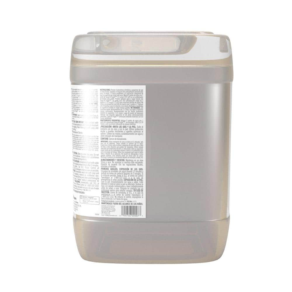Spray and Forget Roof Cleaner 5 Gallon Concentrated Exterior Surface Treatment