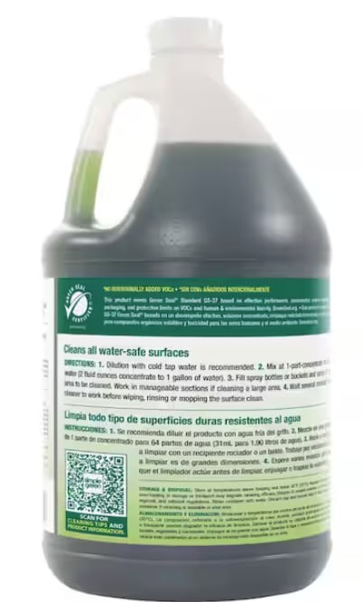 Simple Green Clean Building All-Purpose Cleaner Concentrate – 1 Gallon