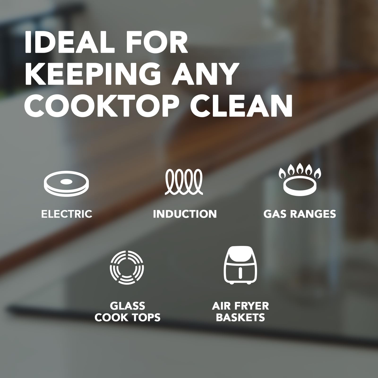 Cooktop Stove Top and Oven Cleaner Kit Kitchen Cleaner Cream