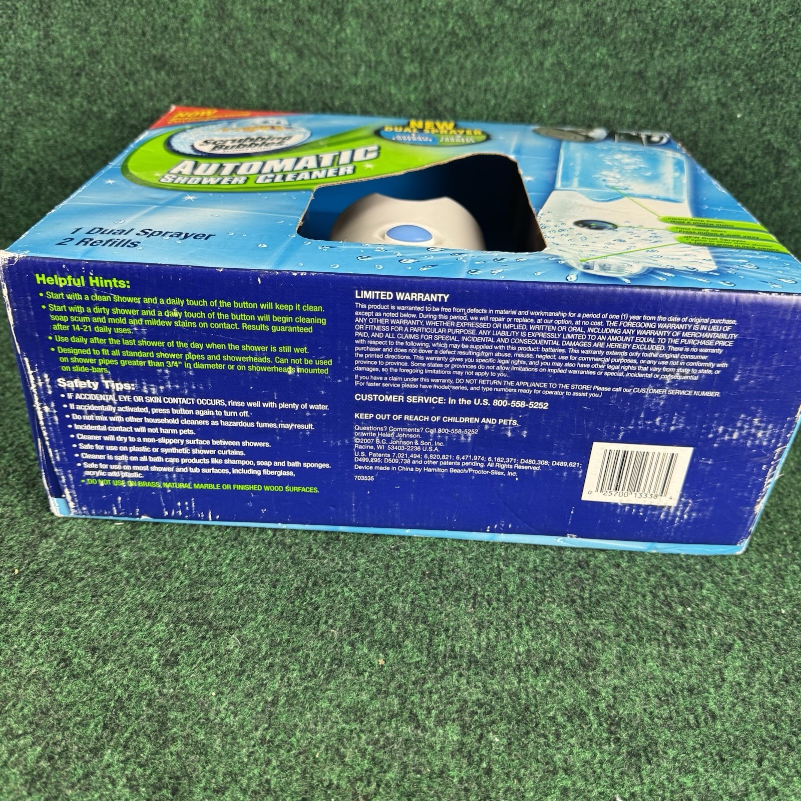 New Unused Scrubbing Bubbles Automatic Shower Cleaner Kit 2 Cleaning Solutions