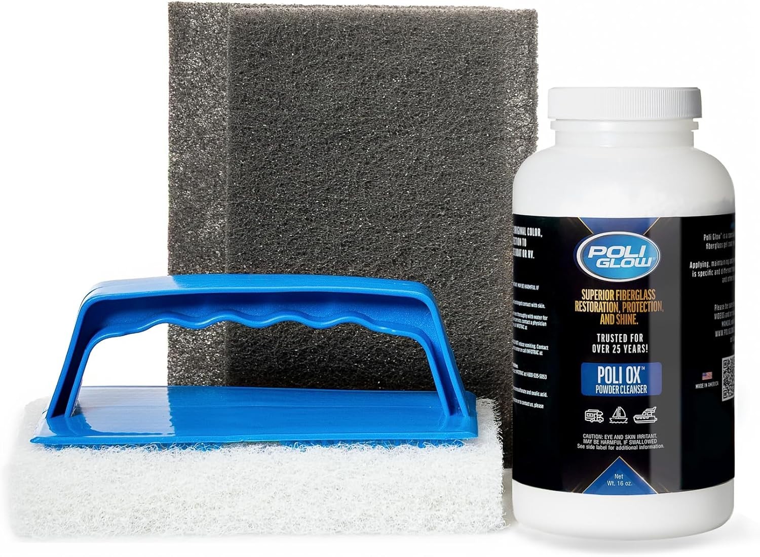 Poli Kit: Ultimate Oxidation Remover for Fiberglass