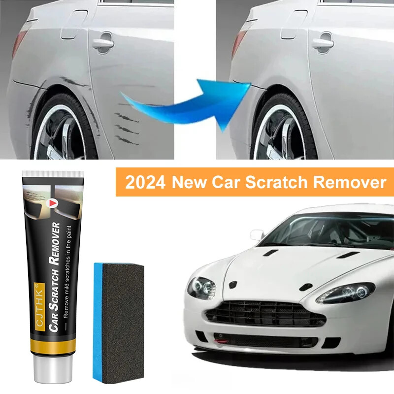 Car Scratch Remover & Polishing Wax – Auto Paint Repair Compound